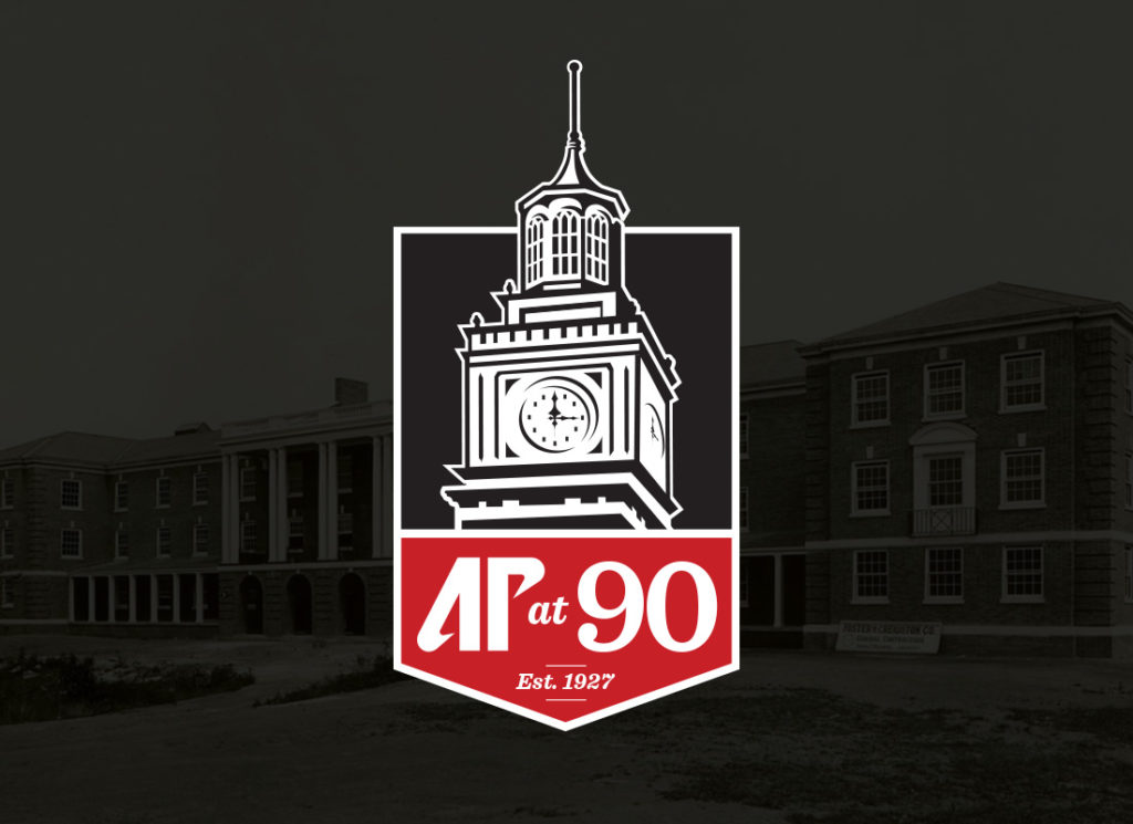 Ap at 90 logo