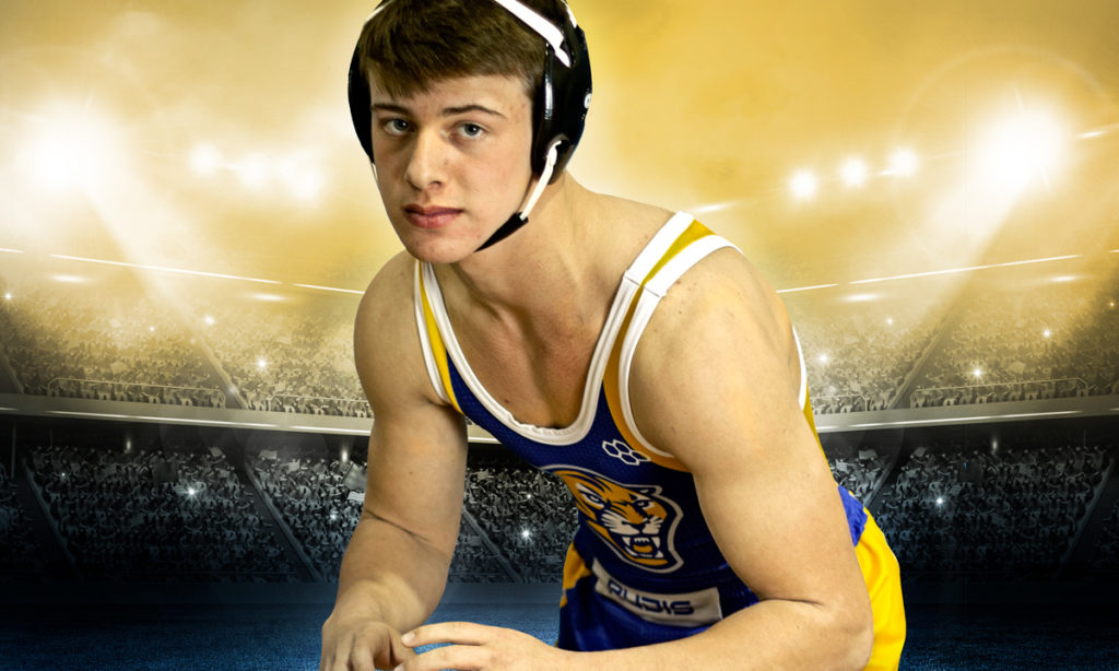 CA wrestling poster