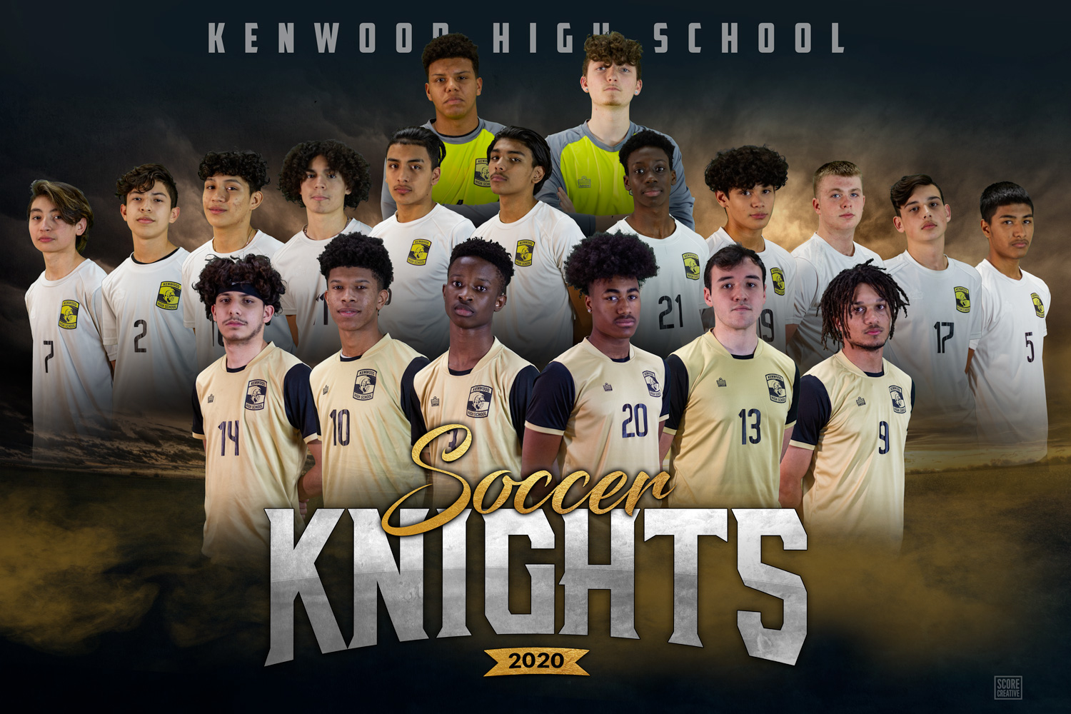 Kenwood M Soccer banner