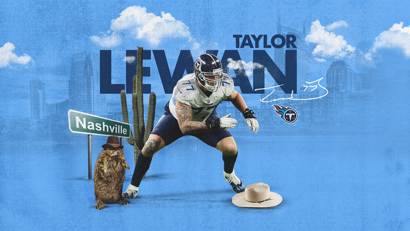 Titans concept social graphic