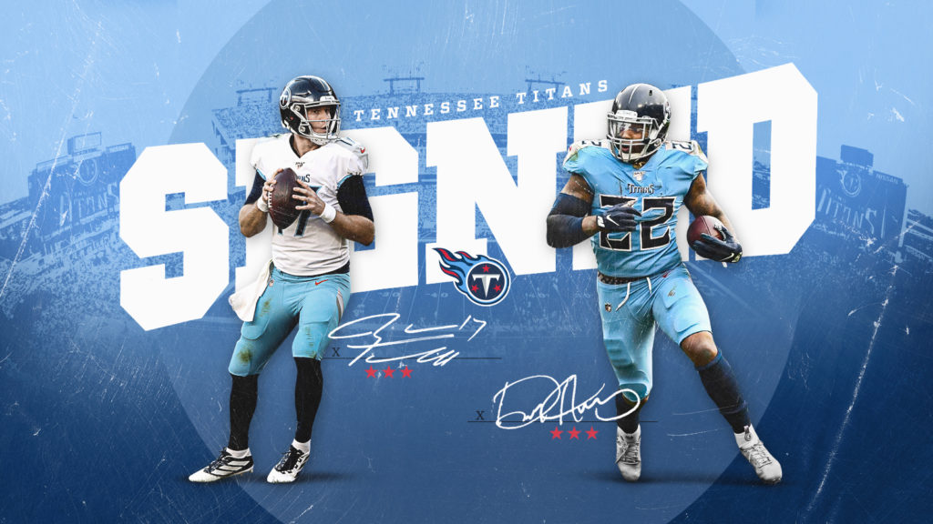 Titans Signed Graphic