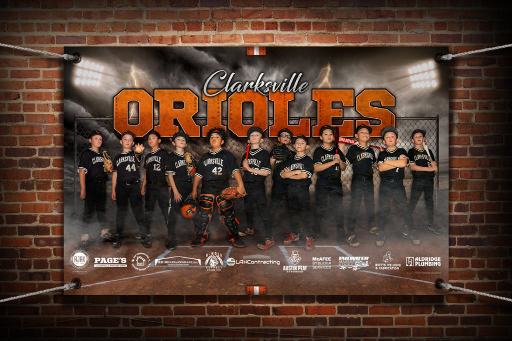 Orioles banner mockup